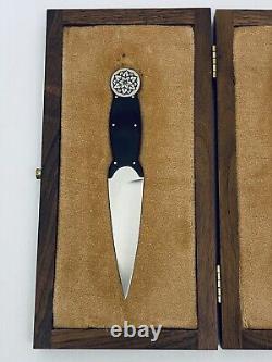 Tim Britton Custom Blades Knife Dagger with Case Winston-Salem GORGEUOUS