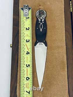 Tim Britton Custom Blades Knife Dagger with Case Winston-Salem GORGEUOUS