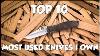 Top 10 Most Used Folding Knives In My Collection