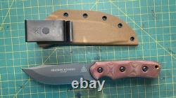 Tops Knives Shadow Hunter, never used, still has factory edge