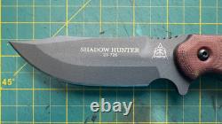 Tops Knives Shadow Hunter, never used, still has factory edge