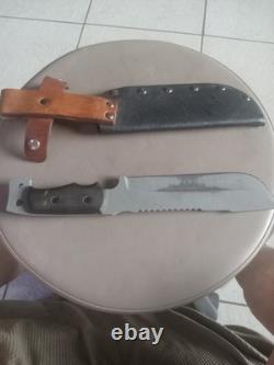 Tops Max Punisher R-191 Knife early Scabbard And Knife M4X