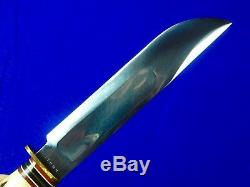 US 1999 Custom Hand Made R. J. YOUNG Marbles Style Hunting Fighting Knife Sheath