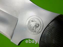 US Alaskan Bush Camp Hunting Knife Custom Micarta Handle with Sheath
