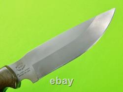 US Alaskan Bush Camp Hunting Knife Custom Micarta Handle with Sheath