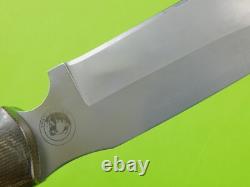 US Alaskan Bush Camp Hunting Knife Custom Micarta Handle with Sheath