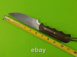 US Alaskan Bush Camp Hunting Knife Custom Micarta Handle with Sheath