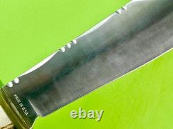 US Remington RE18575 Crown Stag Bowie Limited Large Hunting Knife & Sheath
