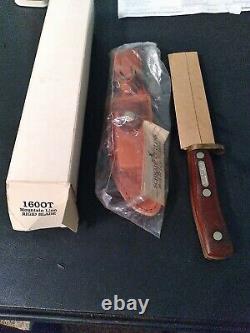 USA Made Schrade Vintage Old Timer Super Sharp Knife 160ot Fixed Blade