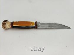 Union Cutlery Co. Olean N. Y KA-BAR Knife No Sheath Hunting Skinning Vintage VTG
