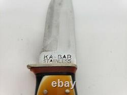 Union Cutlery Co. Olean N. Y KA-BAR Knife No Sheath Hunting Skinning Vintage VTG