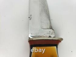 Union Cutlery Co. Olean N. Y KA-BAR Knife No Sheath Hunting Skinning Vintage VTG