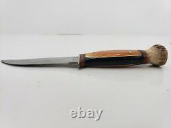 Union Cutlery Co. Olean N. Y KA-BAR Knife No Sheath Hunting Skinning Vintage VTG