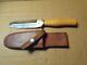 Used Excellent Rare Chase Custom Skinning Knife. Beautiful Handle