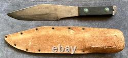 VIETNAM WAR, TRU-BAL BOWIE-AXE TRUE-BALANCE FIGHTING & THROWING KNIFE 1960's