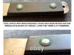 VIETNAM WAR, TRU-BAL BOWIE-AXE TRUE-BALANCE FIGHTING & THROWING KNIFE 1960's