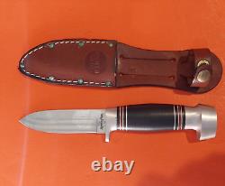VINTAGE 1970'S Remington UMC RH-31 Fixed Blade Hunting Knife with Sheath