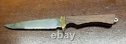 VINTAGE 1970s S&W MODEL 6050 BLACKIE COLLINS DESIGNED FISHERMAN KNIFE