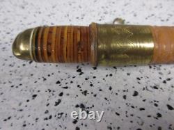 VINTAGE FINLAND PUUKKO ENGRAVED BLADE HUNTING KNIFE With MATCHING SHEATH CLEAN