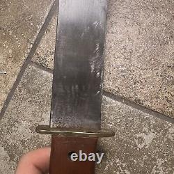 VINTAGE Fixed Blade Hunting Toothpick Bowie Knife Dagger Germany Japan Handmade