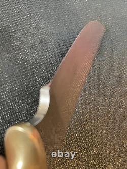 VINTAGE-Kershaw Model 1035, Moose Hunter Knife withLeather Sheath- COLLECTIBLE