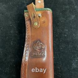 VINTAGE PUMA 6377 WHITE HUNTER KNIFE WithSHEATH