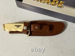 VINTAGE SCHRADE OLD TIMER TEXAS PRO HUNTER LONGHORN 171LH KNIFE With SCABBARD