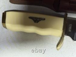 VINTAGE SCHRADE OLD TIMER TEXAS PRO HUNTER LONGHORN 171LH KNIFE With SCABBARD
