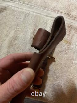 VINTAGE SHRADE 497 FIXED BLADE KNIFEwith original 49er SCHRADE SHEATH-POWNED