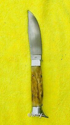 VINTAGE W. CLAUBERG SOLINGEN GERMANY 5800 BLADE KNIFE WITH SHEATH Est. 1930's