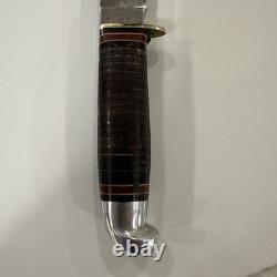 VINTAGE Western L46-5 knife and sheath