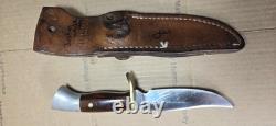 VTG 70's Westmark Model 702 Fixed Blade Outdoorsman Knife 9.5 USA OEM Sheath