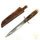 VTG Collectible Norge Fjellkniven, Hunting Fixed Blade Knife with Leather Sheath