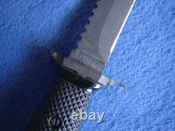 VTG. IMPERIAL SCHRADE M-7S MILITARY HUNTING CAMPING SURVIVAL KNIFE WithSHEATH USA