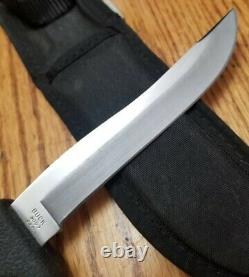 VTG RARE 1987 Buck USA 605 Pathmate Fixed Blade Hunting Knife WithSheath 105 NICE