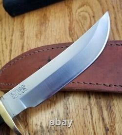 VTG RARE Schrade + USA LTD Woodsman Prospector Pakkawood Knife 165OT 165UH NM