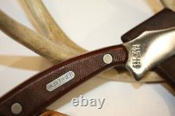 VTG SCHRADE-152-SKINNER Knife and Sheath. NICE! -USA