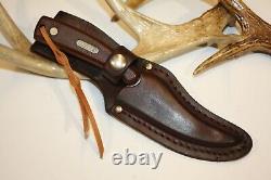 VTG SCHRADE-152-SKINNER Knife and Sheath. NICE! -USA