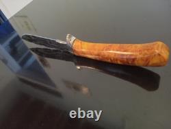 Very RARE'95 Rick Dunkerley- ABS Mastersmith Mosaic Damascus Hunter. MINT