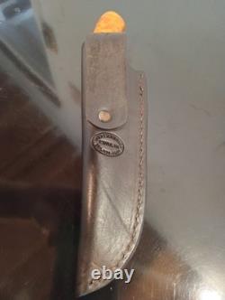 Very RARE'95 Rick Dunkerley- ABS Mastersmith Mosaic Damascus Hunter. MINT