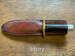 Vietnam Era Knife and Leather Sheath