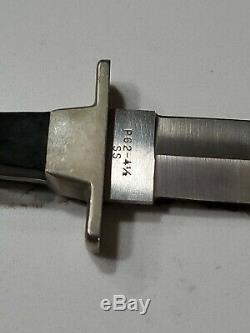 Vintage 10 Dot 1980 Case XX # P62-4 1/2 Ss Boot Hunter Knife Super Rare
