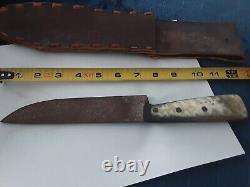 Vintage 11 1/2 Hunting Knife with Sheath