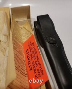 Vintage 121 Buck Knife And Sheath Original Box Paperwork Near Mint