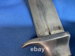 Vintage 13.5 In Edgemark Bowie Fixed Blade Knife(WW11/708)