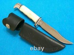 Vintage'14 Buck USA 102 Woodman Elk Stag Hunting Skinning Knife Knives Survival