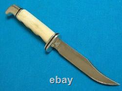 Vintage'14 Buck USA 102 Woodman Elk Stag Hunting Skinning Knife Knives Survival