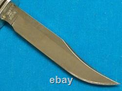 Vintage'14 Buck USA 102 Woodman Elk Stag Hunting Skinning Knife Knives Survival