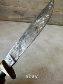 Vintage 1880's Sheffield Whitt Whitaker SPG High Carbon Hunting Knife RARE