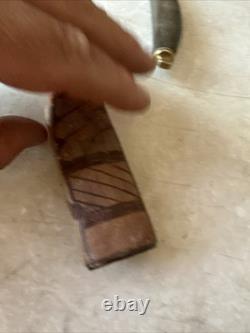 Vintage 1880's Sheffield Whitt Whitaker SPG High Carbon Hunting Knife RARE